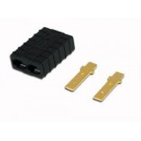 CONECTOR PLUG PADRÃO TRAXXAS FÊMEA COM TERMO RETRÁTIL CPFT